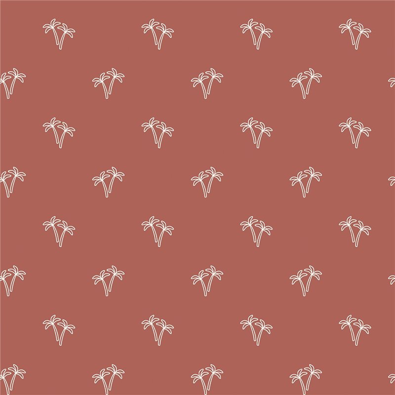 BABY POPLIN PALM TREES