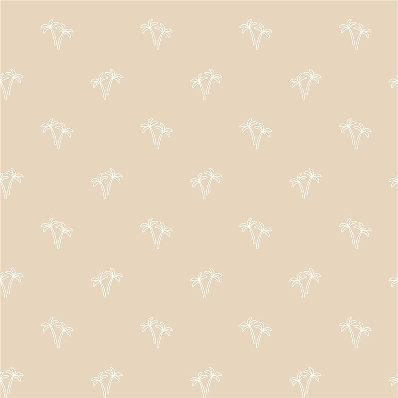 BABY POPLIN PALM TREES