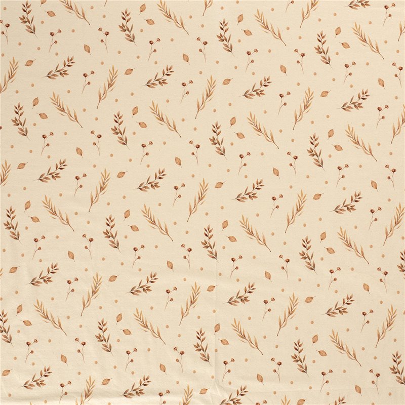 TRICOT 200GSM BIO NATURAL DIGI LEAFS