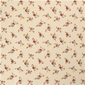 TRICOT 200GSM BIO NATURAL DIGI FLOWERS
