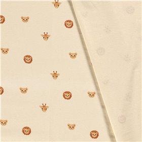 TRICOT 200GSM BIO NATURAL DIGI ANIMALS