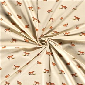 TRICOT 200GSM BIO NATURAL DIGI FOX