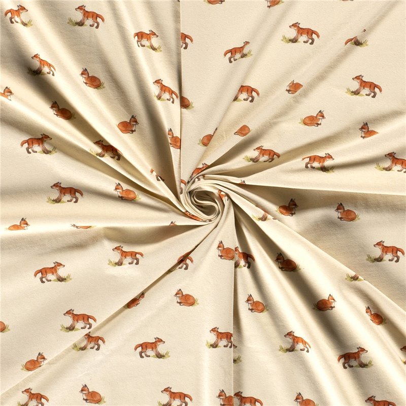 TRICOT 200GSM BIO NATURAL DIGI FOX