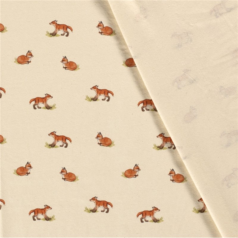 TRICOT 200GSM BIO NATURAL DIGI FOX