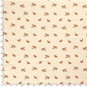 TRICOT 200GSM BIO NATURAL DIGI FOX