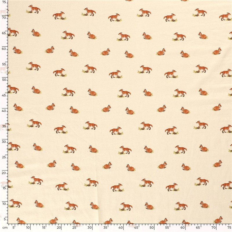 TRICOT 200GSM BIO NATURAL DIGI FOX