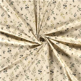 TRICOT 200GSM BIO NATURAL DIGI LEAFS