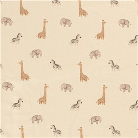 TRICOT 200GSM BIO NATURAL DIGI ANIMALS