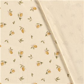 TRICOT 200GSM BIO NATURAL DIGI LEMONS