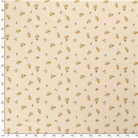 TRICOT 200GSM BIO NATURAL DIGI LEMONS