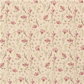 TRICOT 200GSM BIO NATURAL DIGI FLOWERS