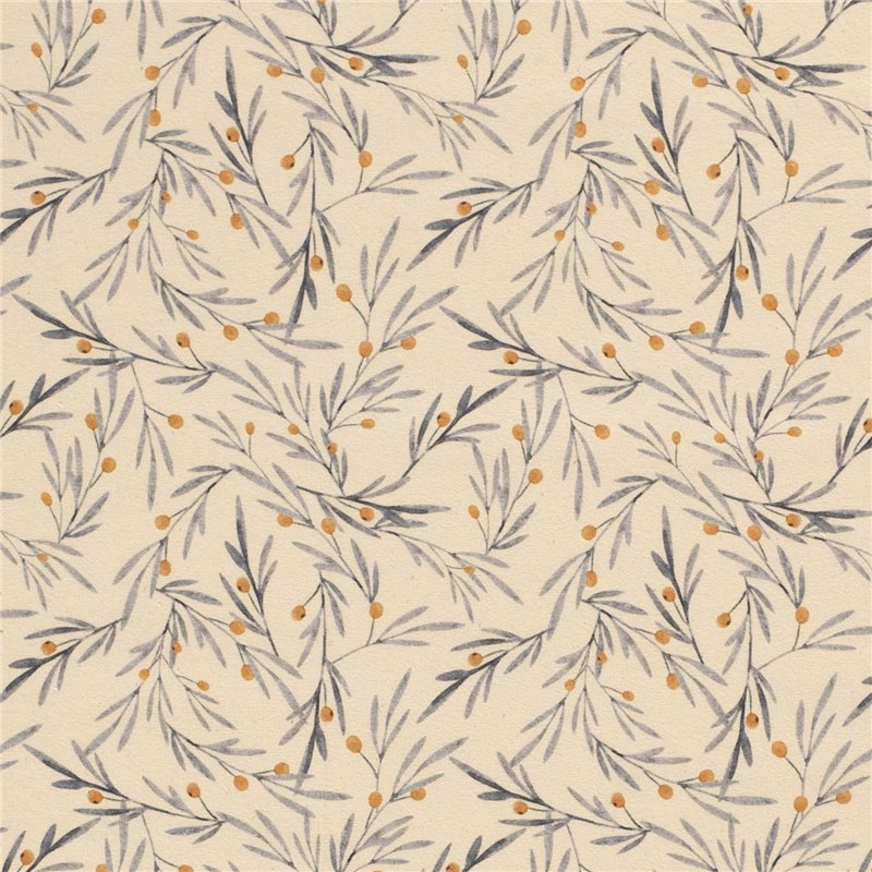 TRICOT 200GSM BIO NATURAL DIGI LEAFS