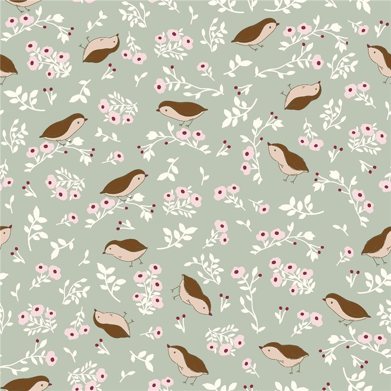 TRICOT 200GSM BIRDS