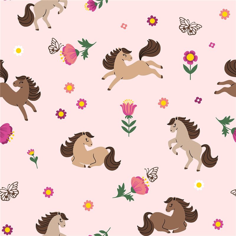 TRICOT 200GSM HORSES