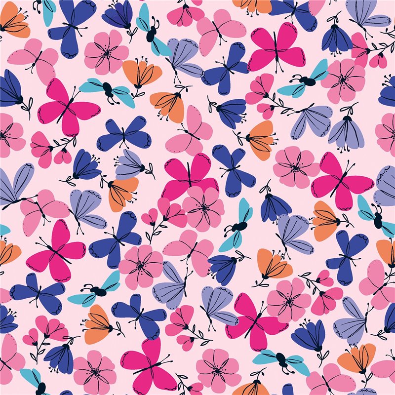 TRICOT 200GSM BUTTERFLIES