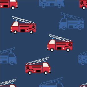 TRICOT 200GSM FIRETRUCKS