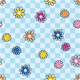 TRICOT 200GSM FLOWERS
