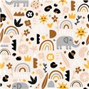 TRICOT 200GSM ELEPHANTS