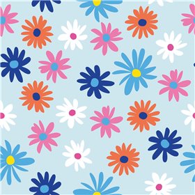 TRICOT 200GSM FLOWERS