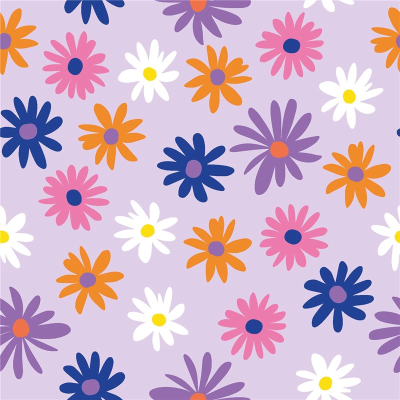 TRICOT 200GSM FLOWERS