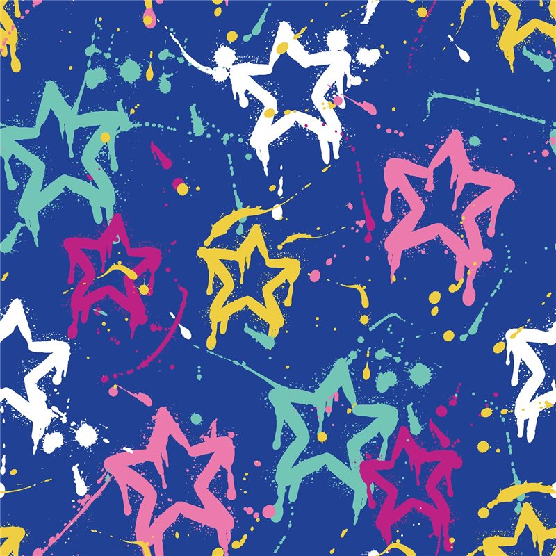 FRENCH TERRY 250GSM STARS