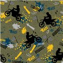 TRICOT 200GSM MOTORBIKES