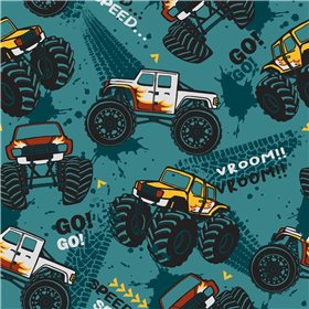 FRENCH TERRY 250GSM CARS