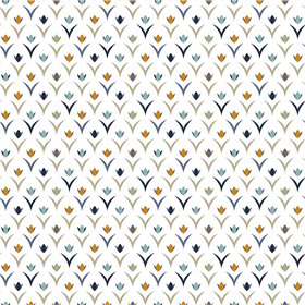 VISCOSE POPLIN TULIPS