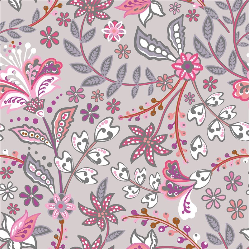 VISCOSE POPLIN FLOWERS