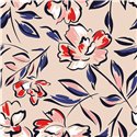 VISCOSE POPLIN FLOWERS