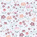 POPLIN MILLE FLEUR FLOWERS