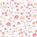 POPLIN MILLE FLEUR FLOWERS