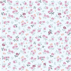 POPLIN MILLE FLEUR FLOWERS