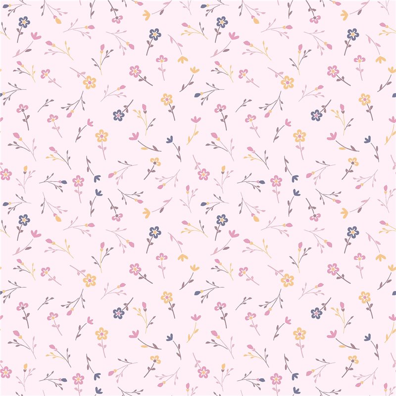 POPLIN MILLE FLEUR FLOWERS