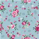 POPLIN MILLE FLEUR FLOWERS