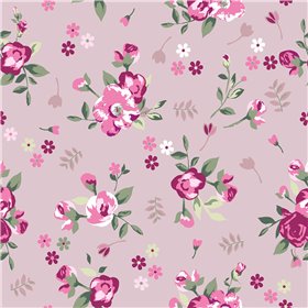 POPLIN MILLE FLEUR FLOWERS
