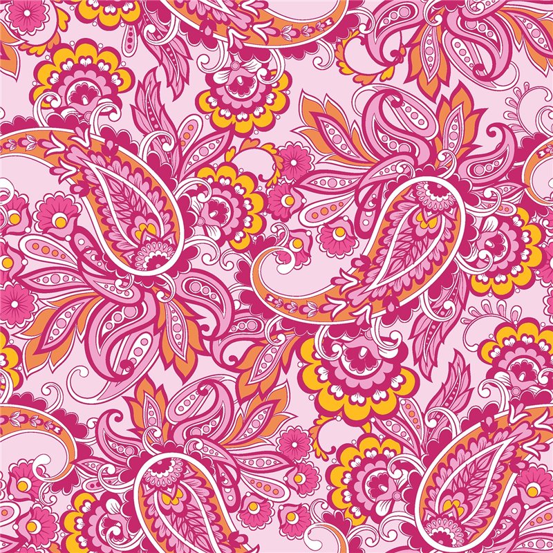 POPLIN MILLE FLEUR PAISLEY