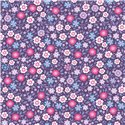 POPLIN MILLE FLEUR FLOWERS