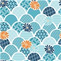 POPLIN MILLE FLEUR ABSTRACT