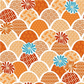 POPLIN MILLE FLEUR ABSTRACT