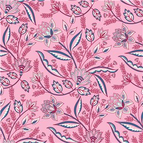 POPLIN MILLE FLEUR FLOWERS