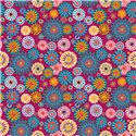 POPLIN MILLE FLEUR FLOWERS