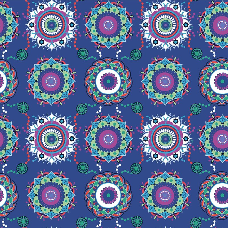 POPLIN MILLE FLEUR ABSTRACT