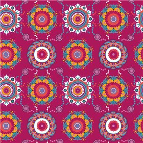 POPLIN MILLE FLEUR ABSTRACT