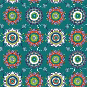 POPLIN MILLE FLEUR ABSTRACT