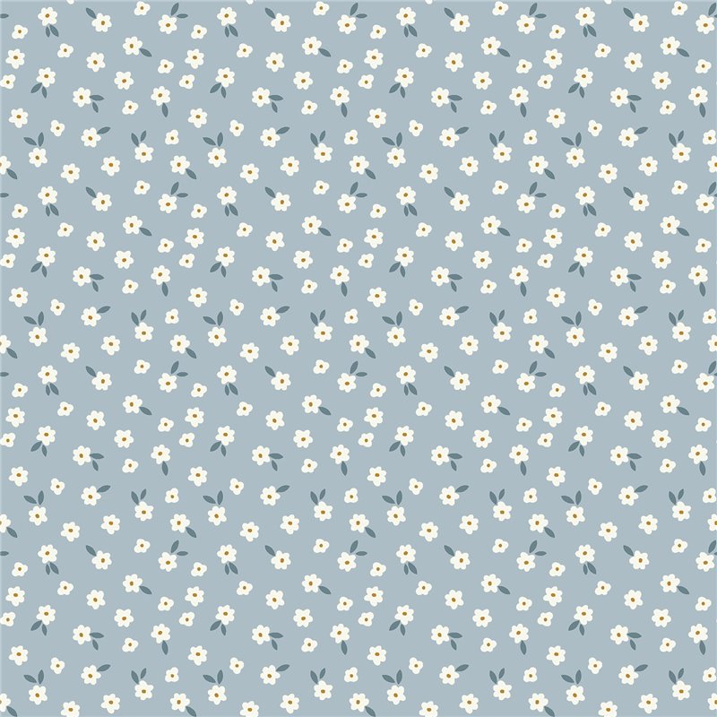 POPLIN MILLE FLEUR FLOWERS