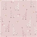 POPLIN MILLE FLEUR GIRAFFE