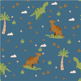 POPLIN MILLE FLEUR DINO