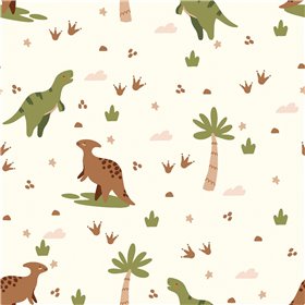 POPLIN MILLE FLEUR DINO