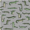 POPLIN MILLE FLEUR CROCODILE